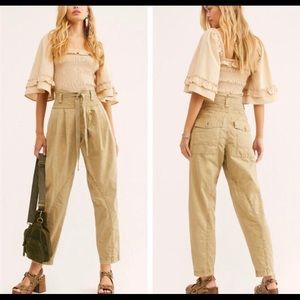 free people Isadora Cinch pants size 4.